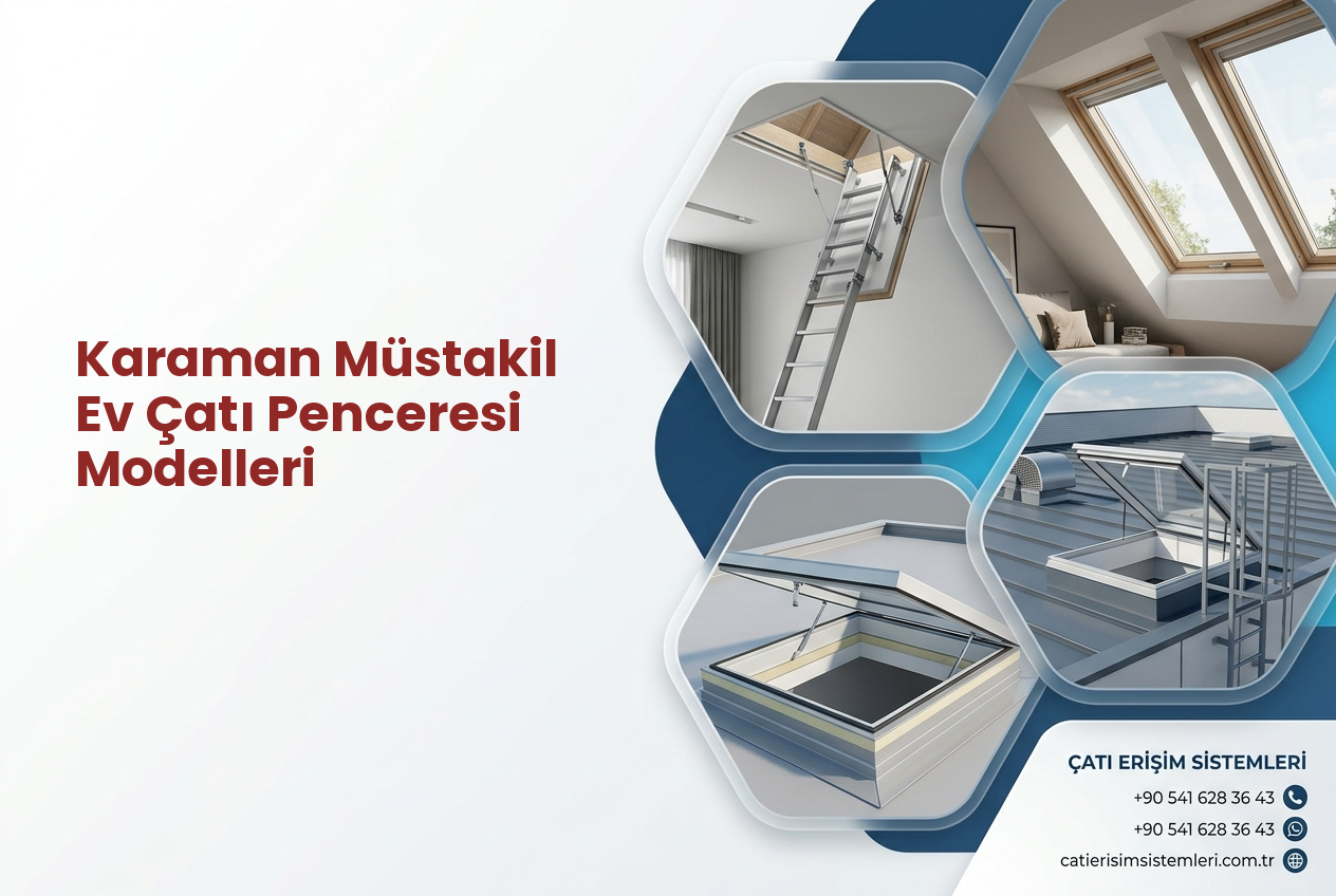 Karaman Müstakil Ev Çatı Penceresi Modelleri