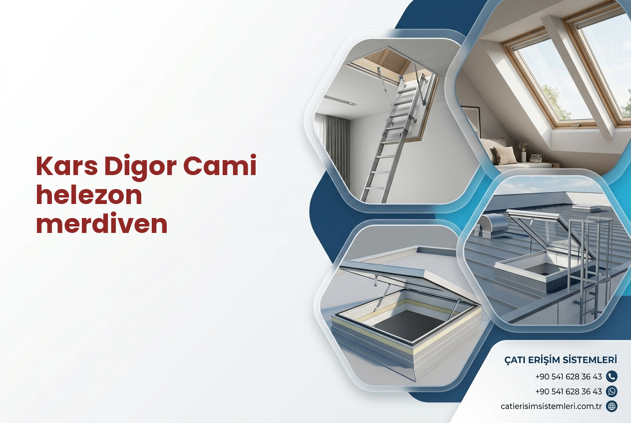 Kars Digor Cami helezon merdiven