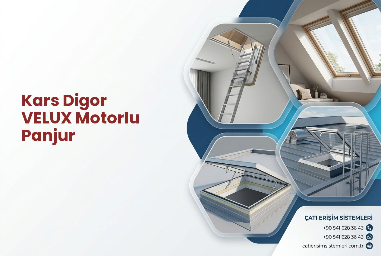 Kars Digor VELUX Motorlu Panjur