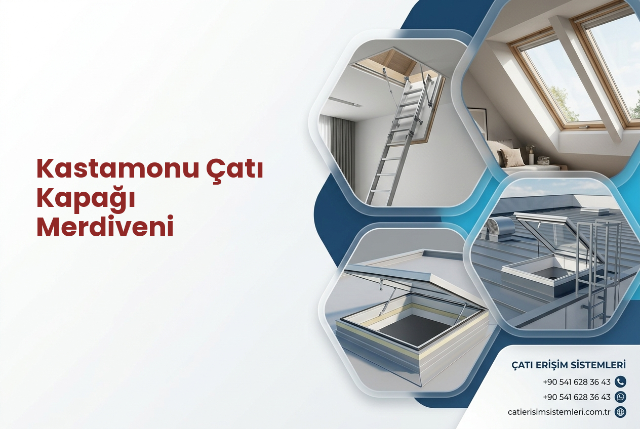 Kastamonu Çatı Kapağı Merdiveni