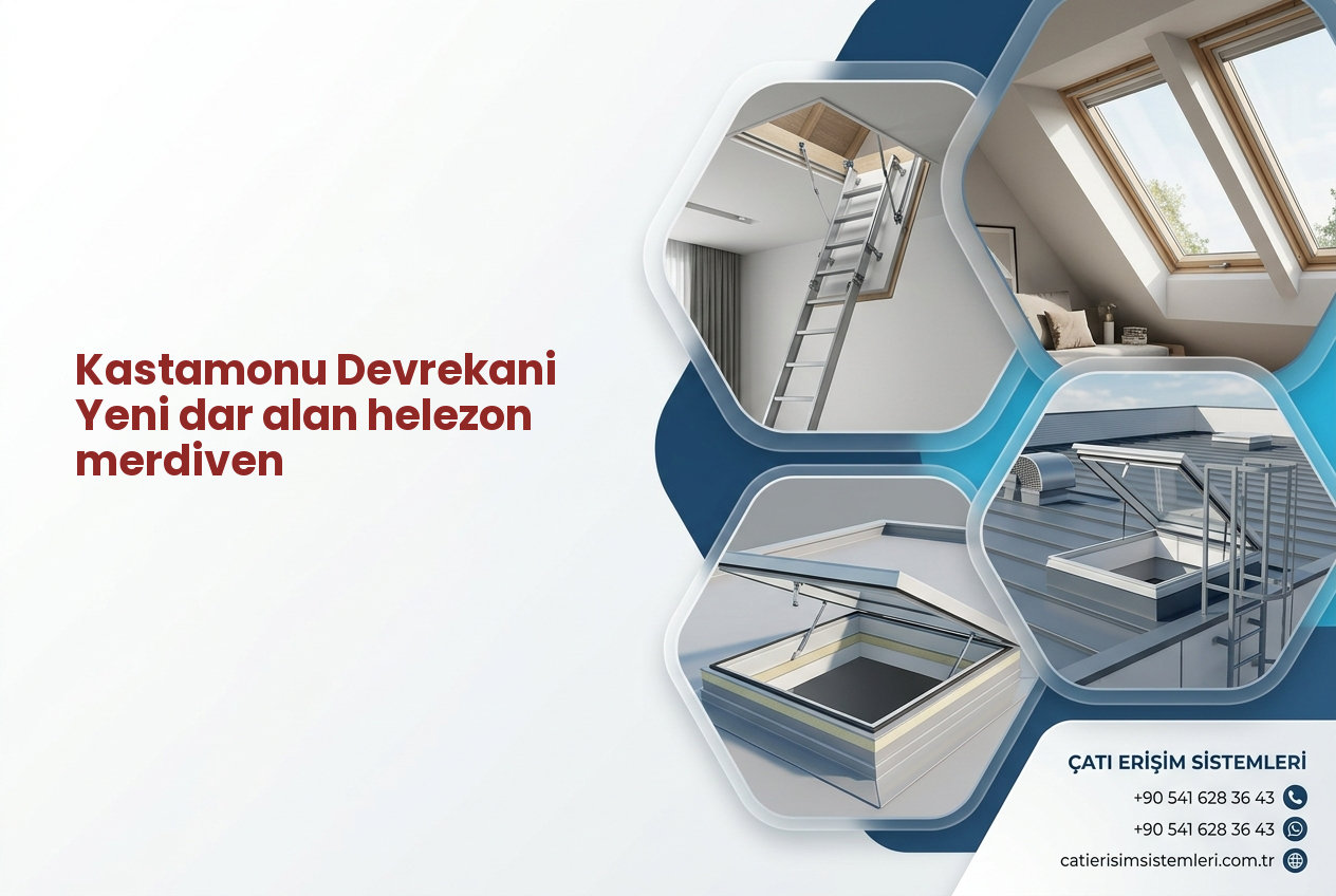 Kastamonu Devrekani Yeni dar alan helezon merdiven