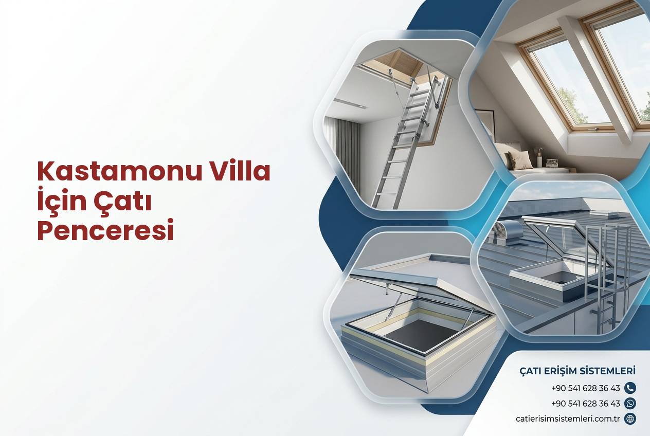 Kastamonu Villa İçin Çatı Penceresi