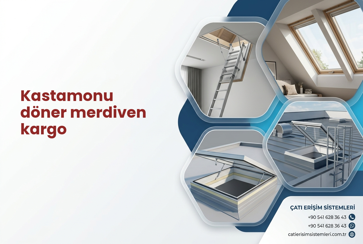 Kastamonu döner merdiven kargo