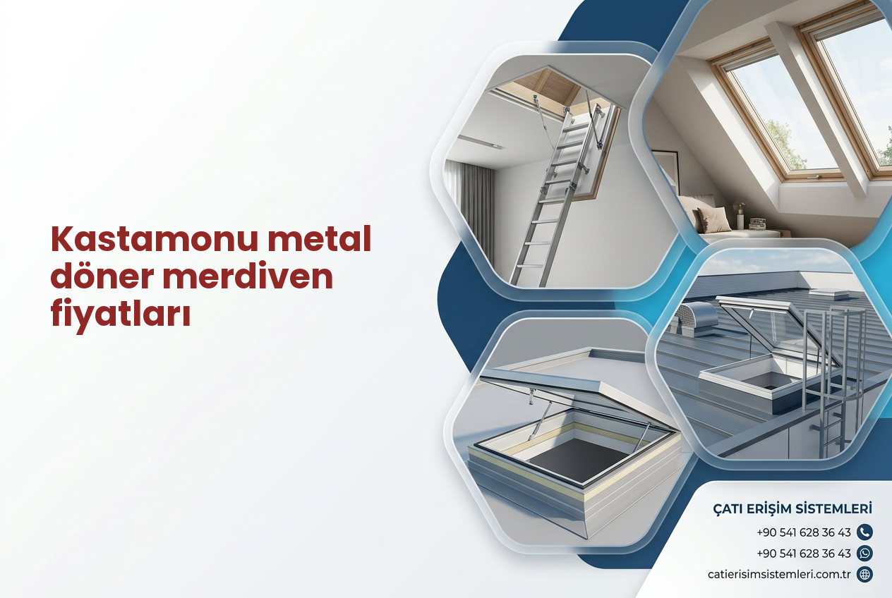 Kastamonu metal döner merdiven fiyatları