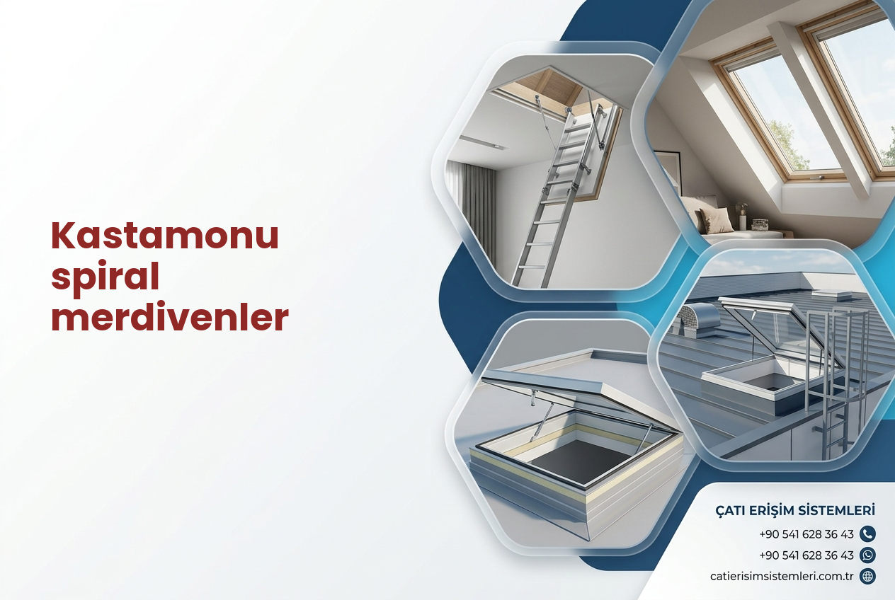 Kastamonu spiral merdivenler