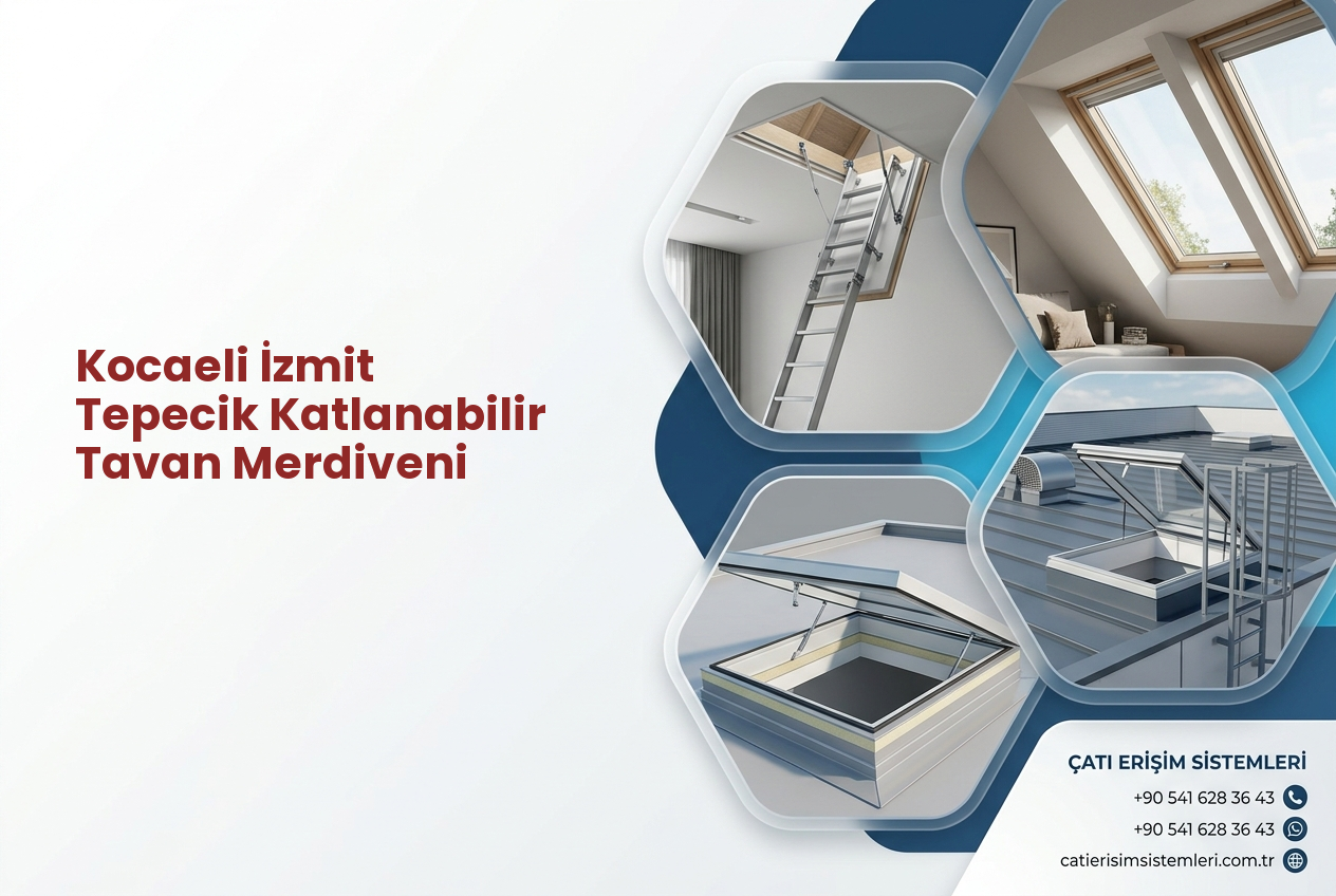 Kocaeli İzmit Tepecik Katlanabilir Tavan Merdiveni
