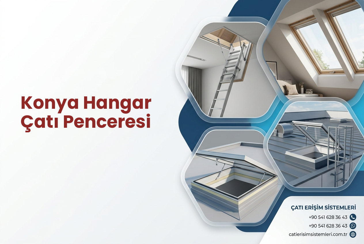 Konya Hangar Çatı Penceresi