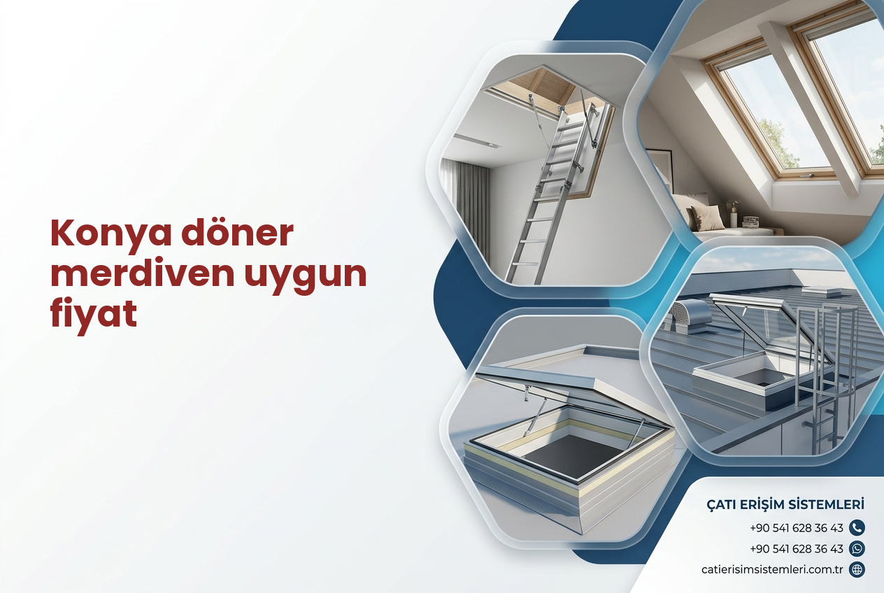 Konya döner merdiven uygun fiyat