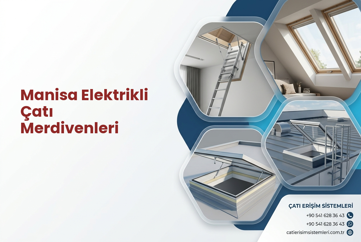 Manisa Elektrikli Çatı Merdivenleri