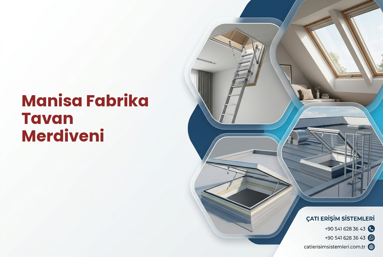 Manisa Fabrika Tavan Merdiveni
