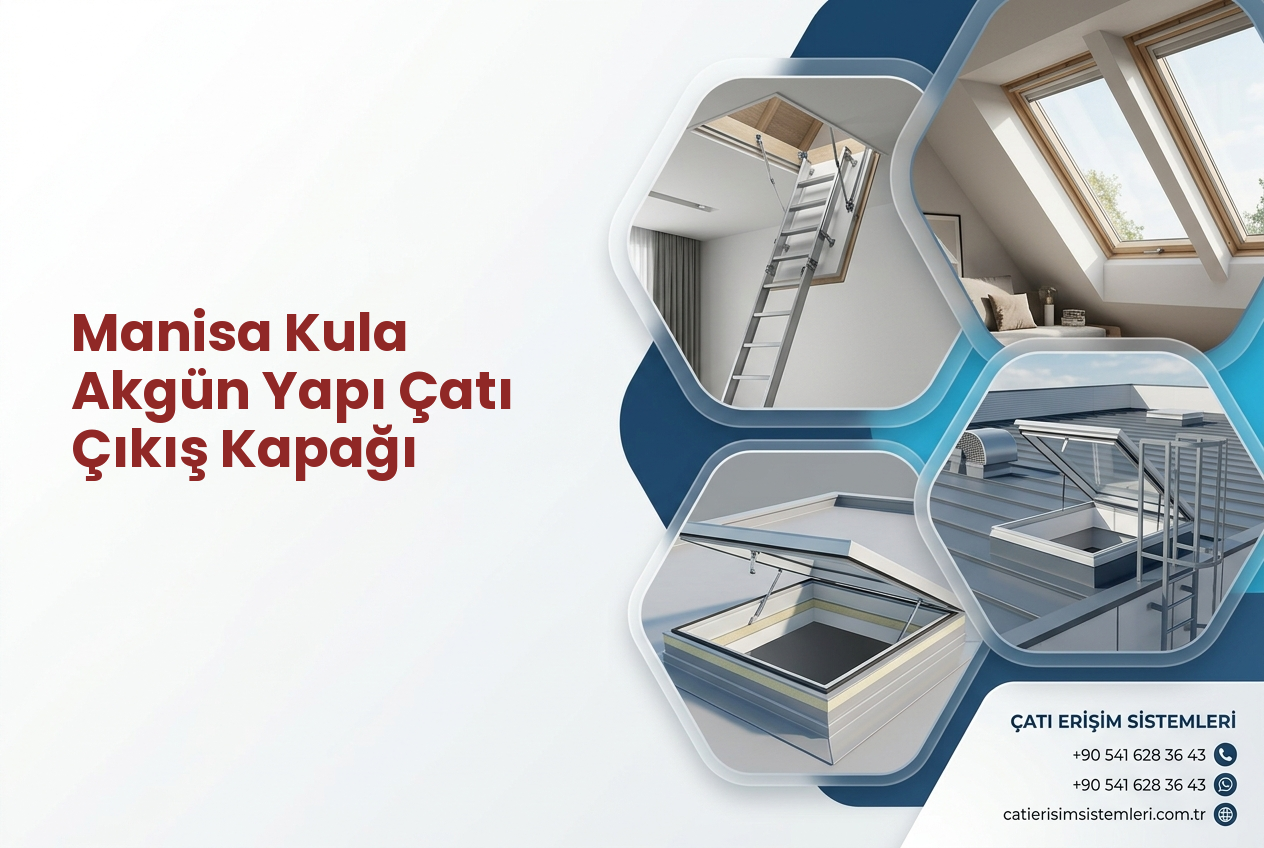 Manisa Kula Akgün Yapı Çatı Çıkış Kapağı