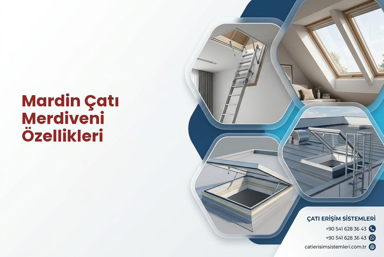 Mardin Çatı Merdiveni Özellikleri