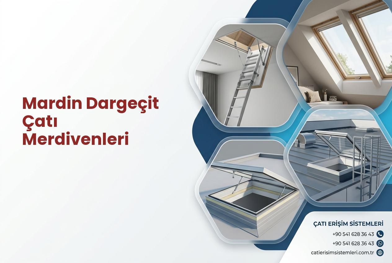 Mardin Dargeçit Çatı Merdivenleri