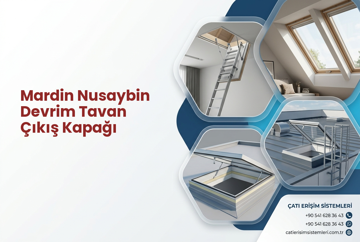 Mardin Nusaybin Devrim Tavan Çıkış Kapağı