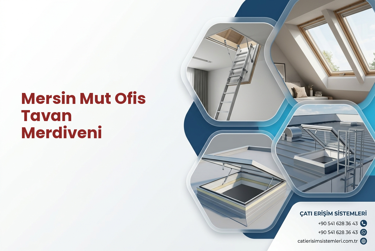 Mersin Mut Ofis Tavan Merdiveni