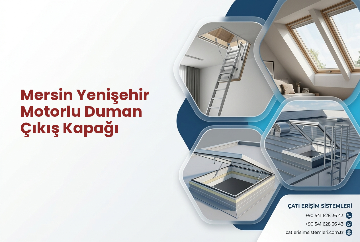 Mersin Yenişehir Motorlu Duman Çıkış Kapağı