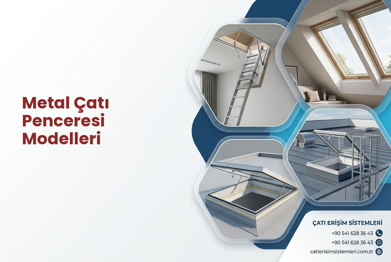Metal Çatı Penceresi Modelleri
