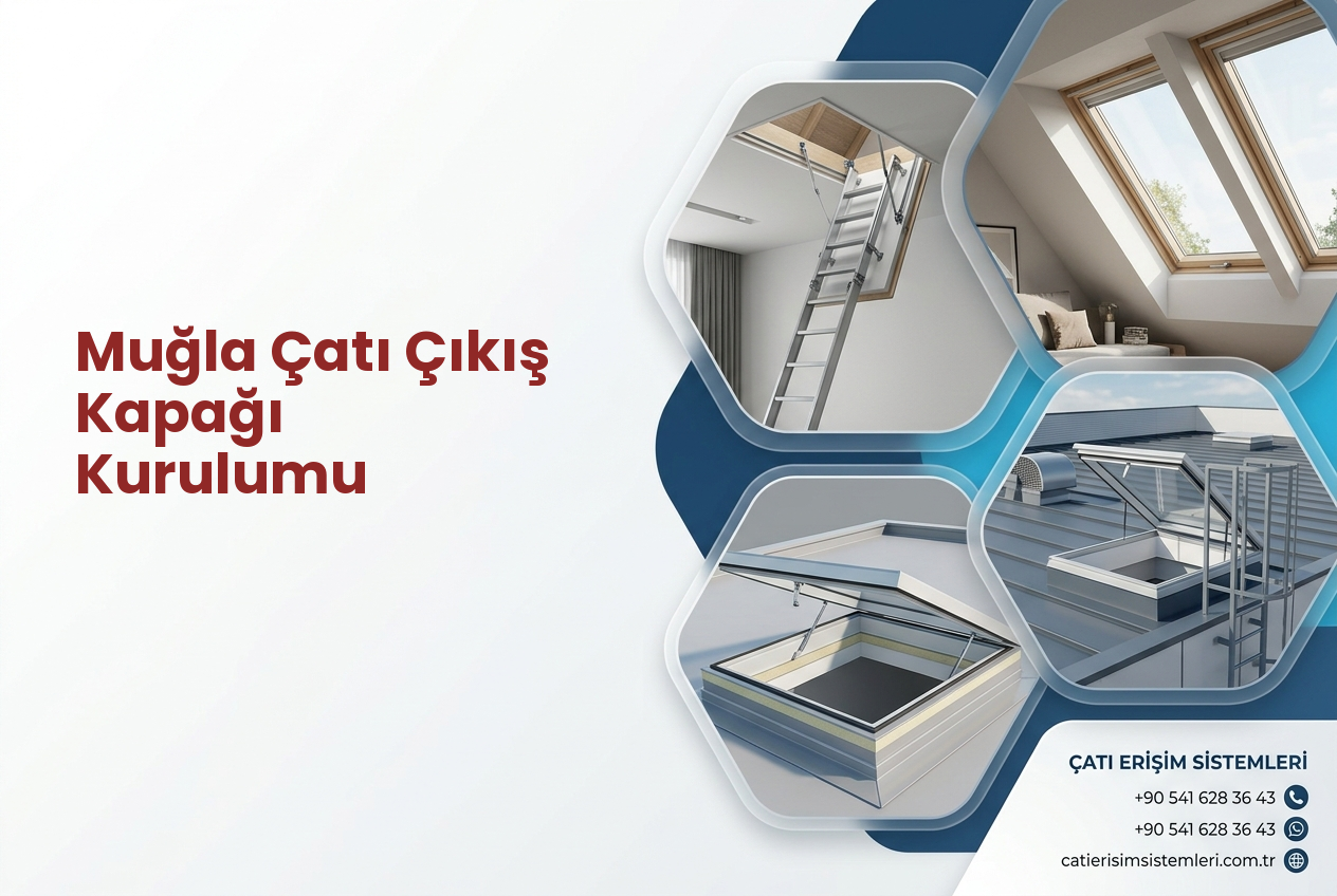 Muğla Çatı Çıkış Kapağı Kurulumu