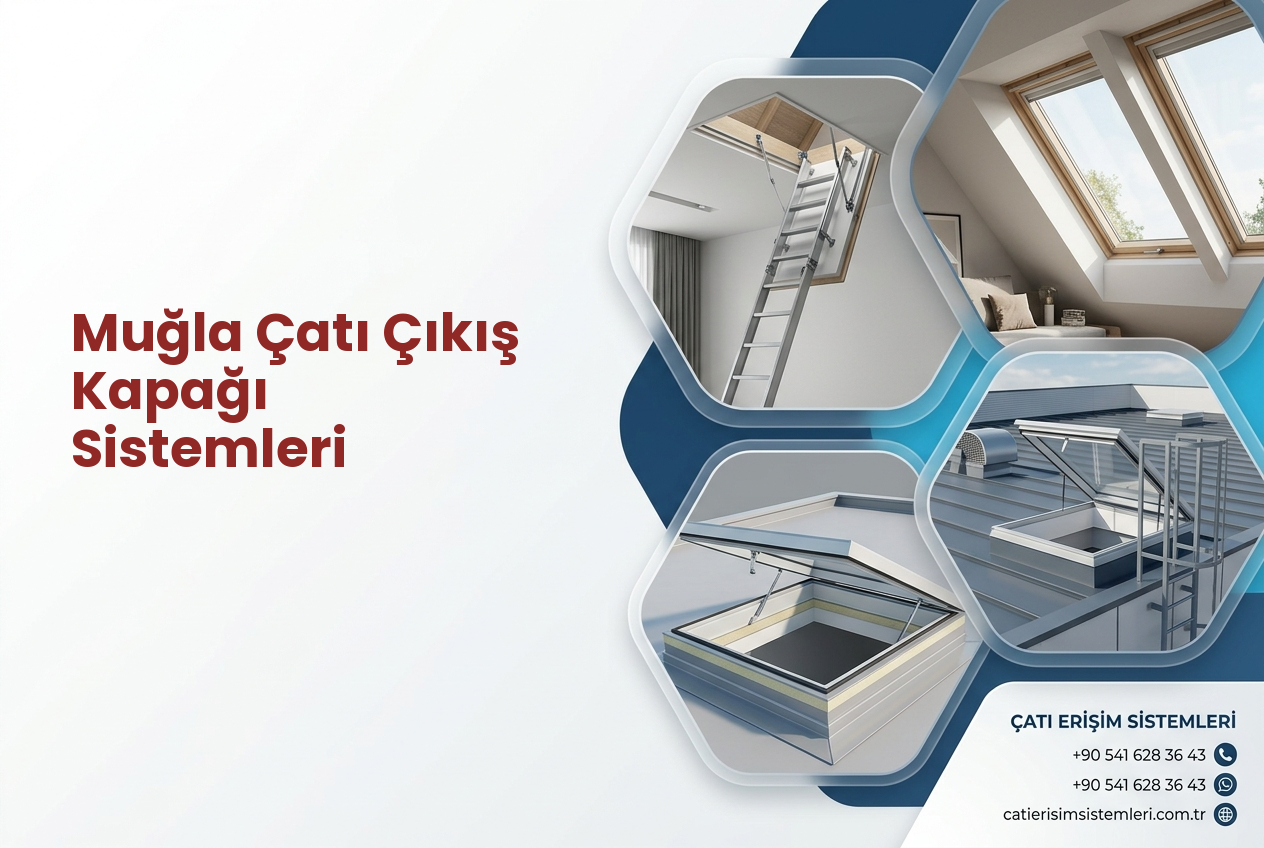 Muğla Çatı Çıkış Kapağı Sistemleri