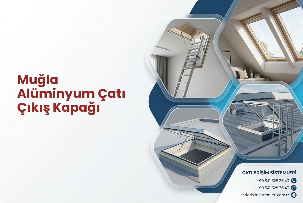 Muğla Alüminyum Çatı Çıkış Kapağı