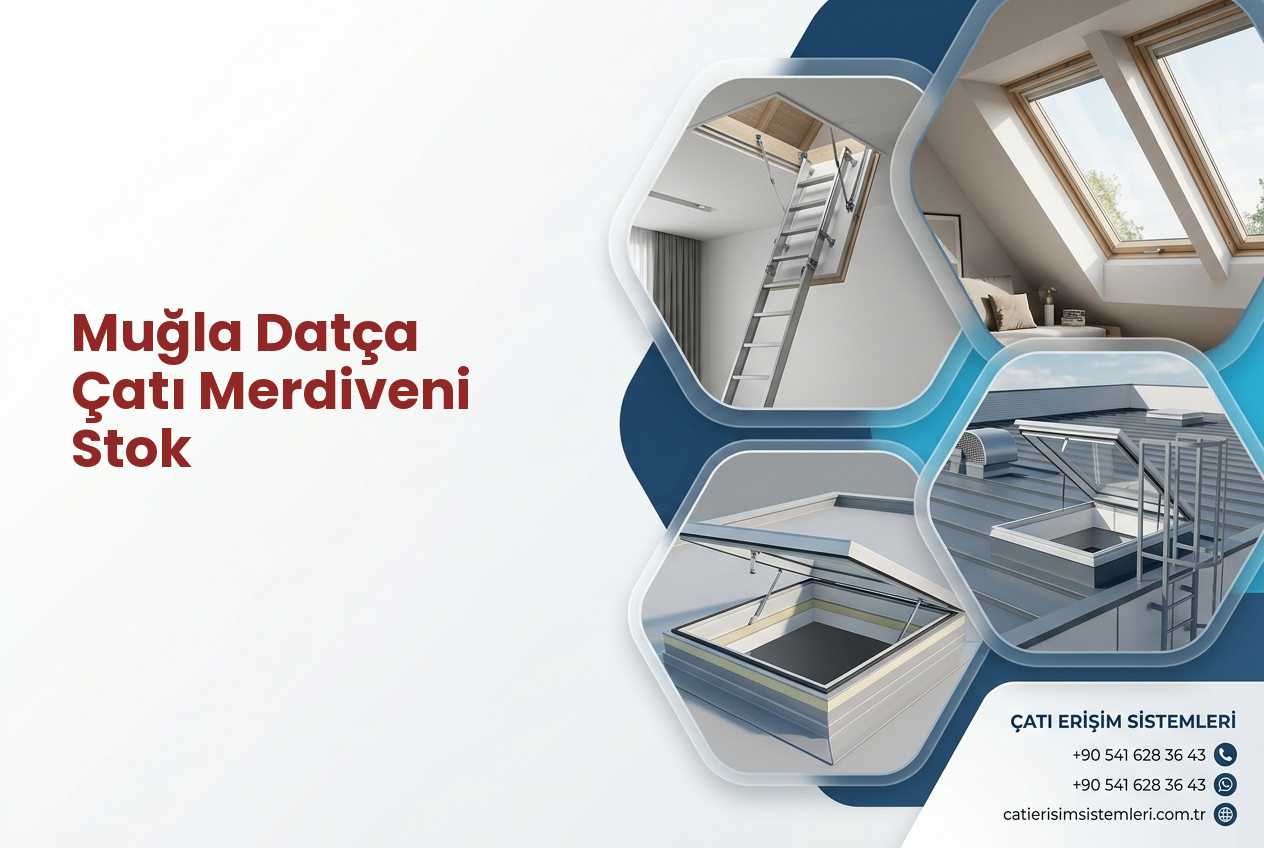 Muğla Datça Çatı Merdiveni Stok