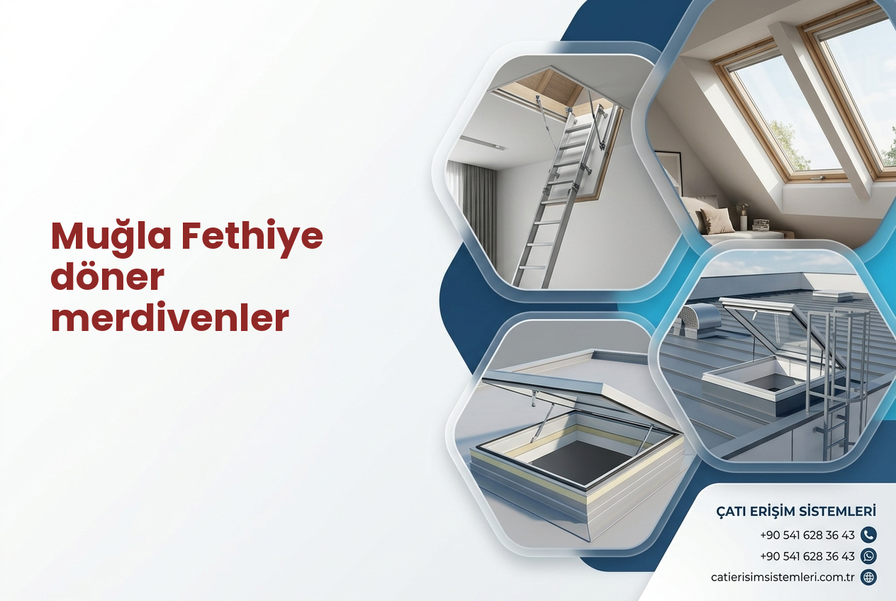 Muğla Fethiye döner merdivenler