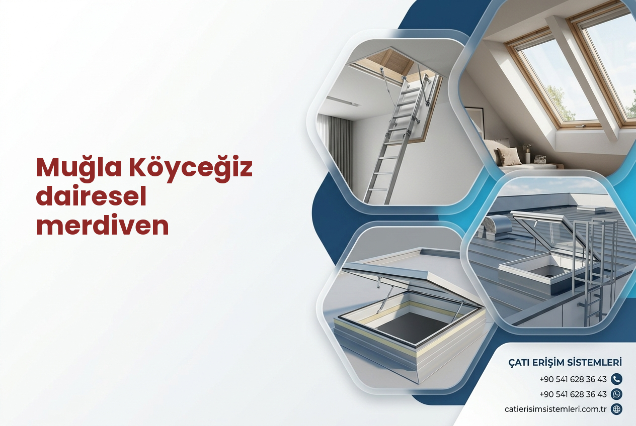 Muğla Köyceğiz dairesel merdiven