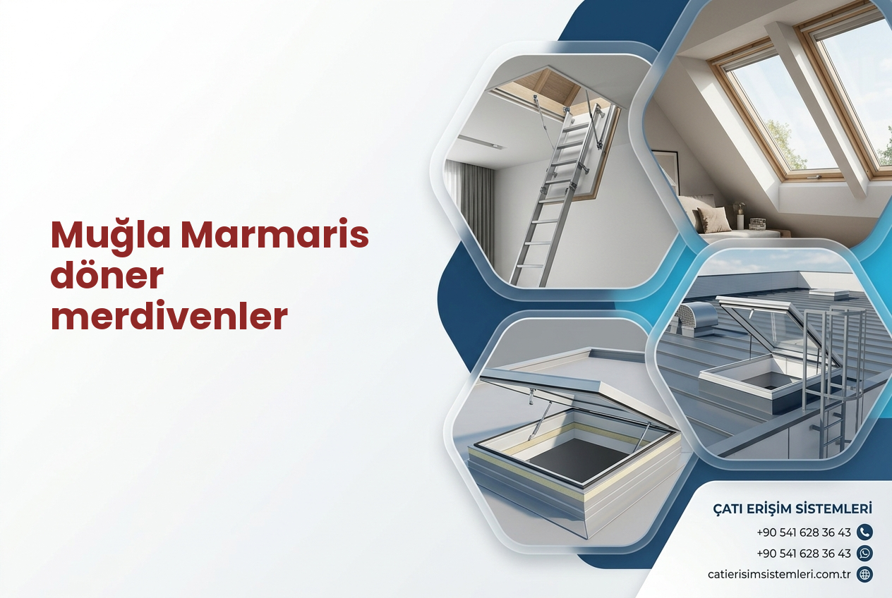 Muğla Marmaris döner merdivenler