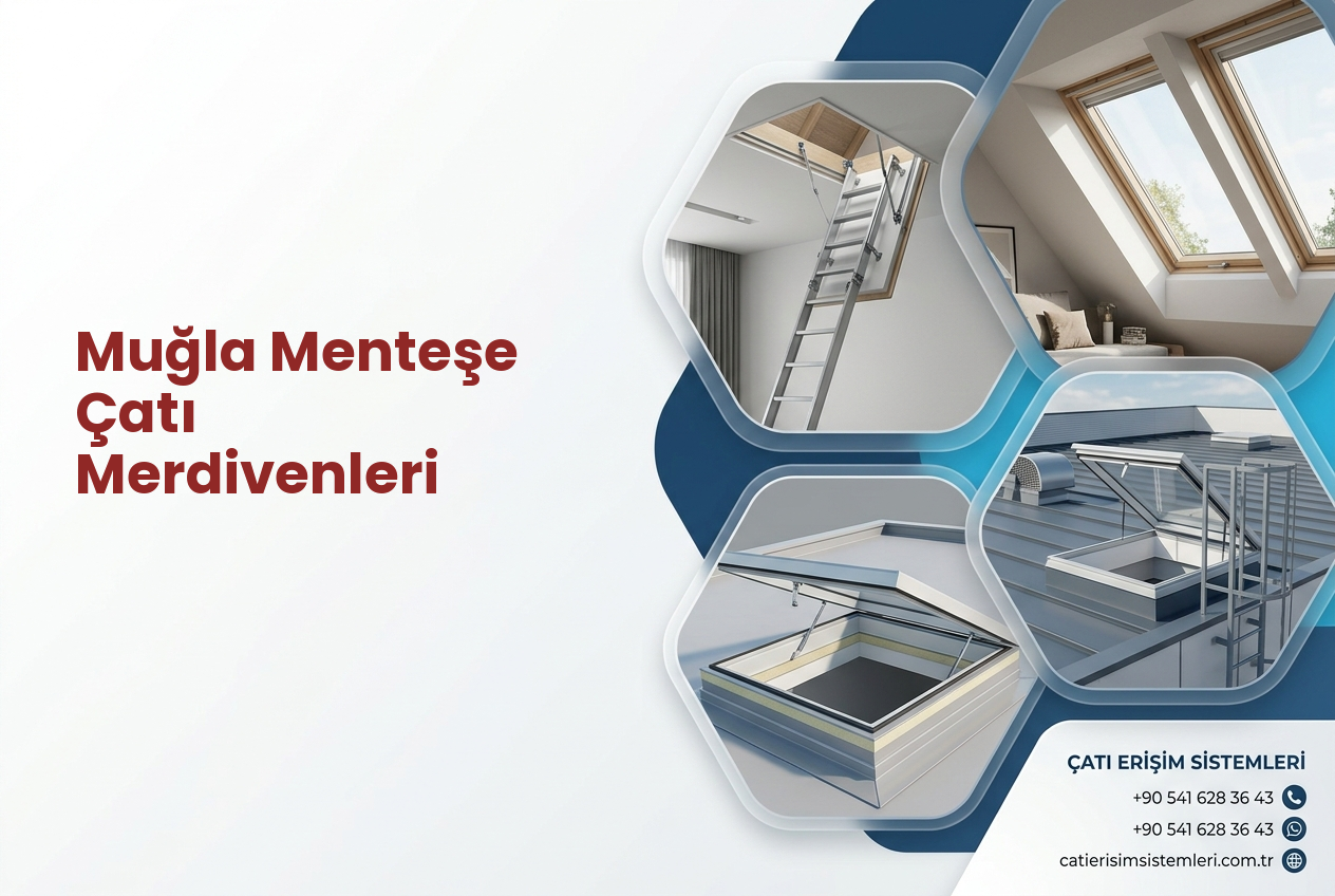 Muğla Menteşe Çatı Merdivenleri