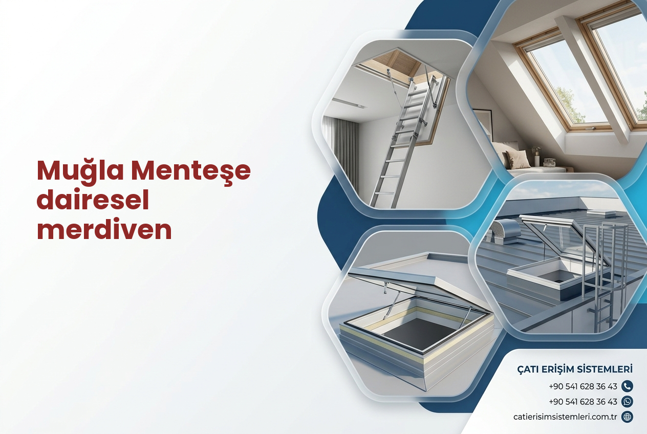 Muğla Menteşe dairesel merdiven
