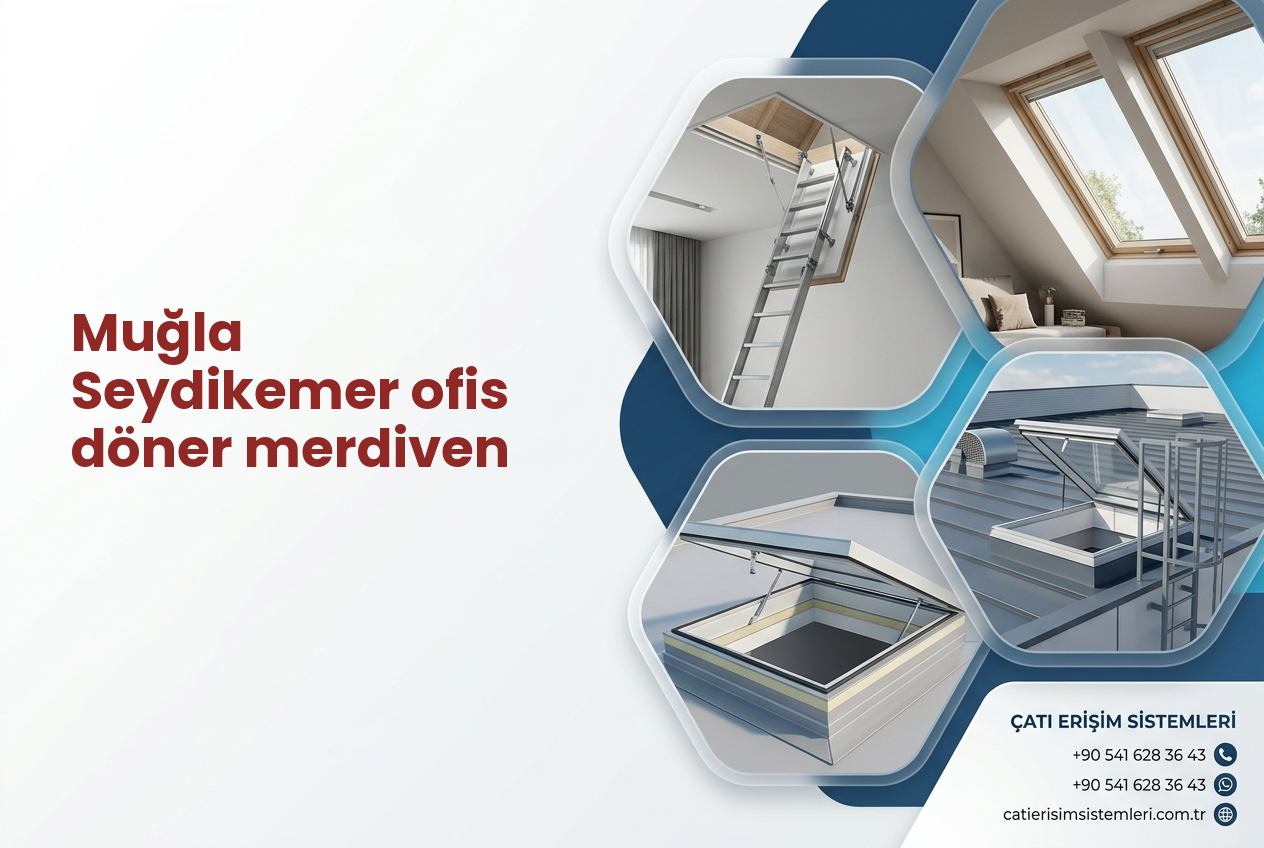 Muğla Seydikemer ofis döner merdiven