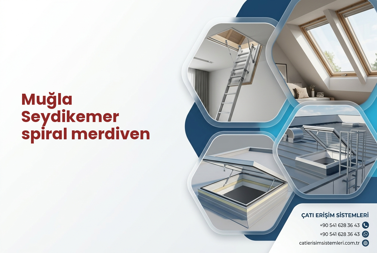 Muğla Seydikemer spiral merdiven