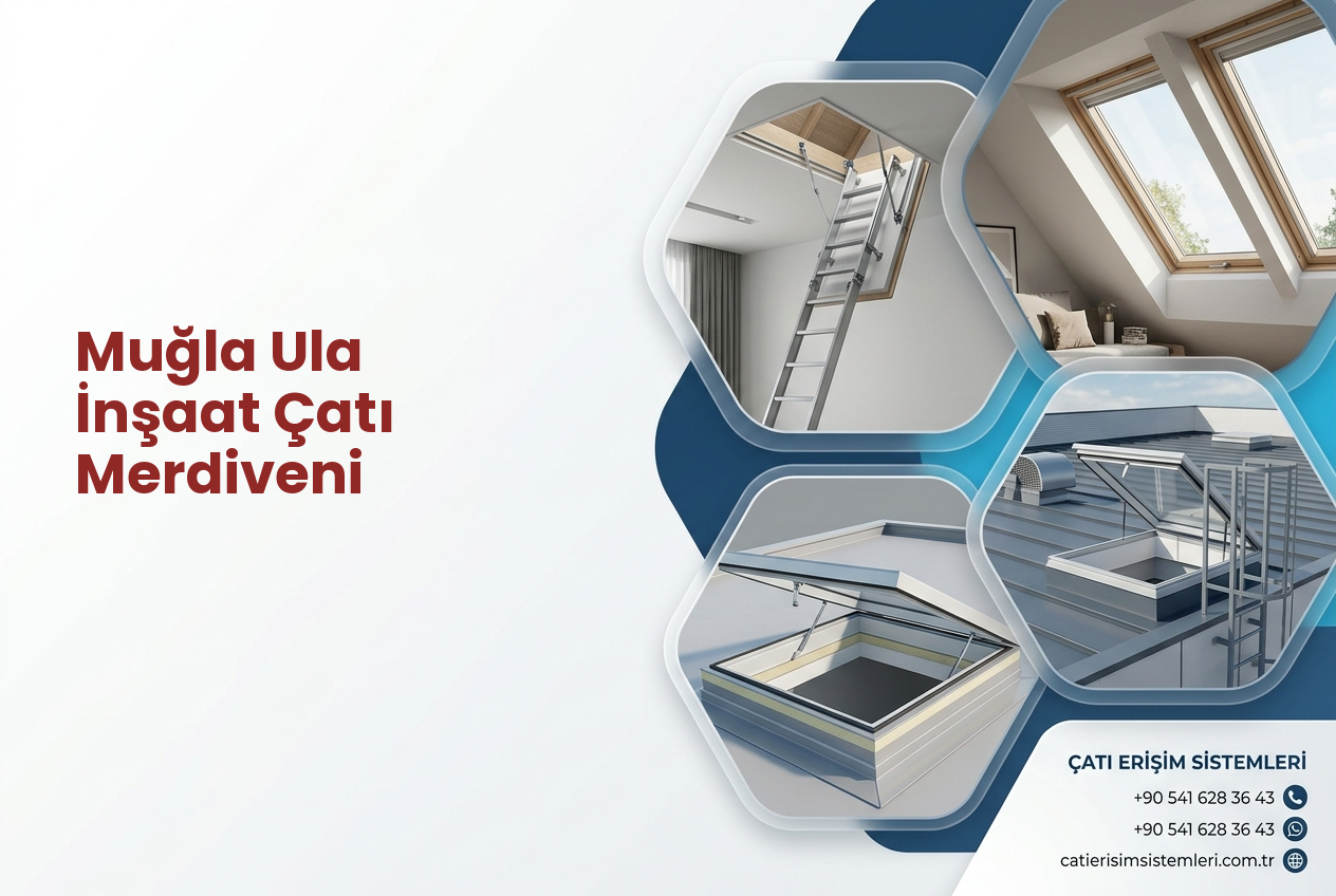 Muğla Ula İnşaat Çatı Merdiveni