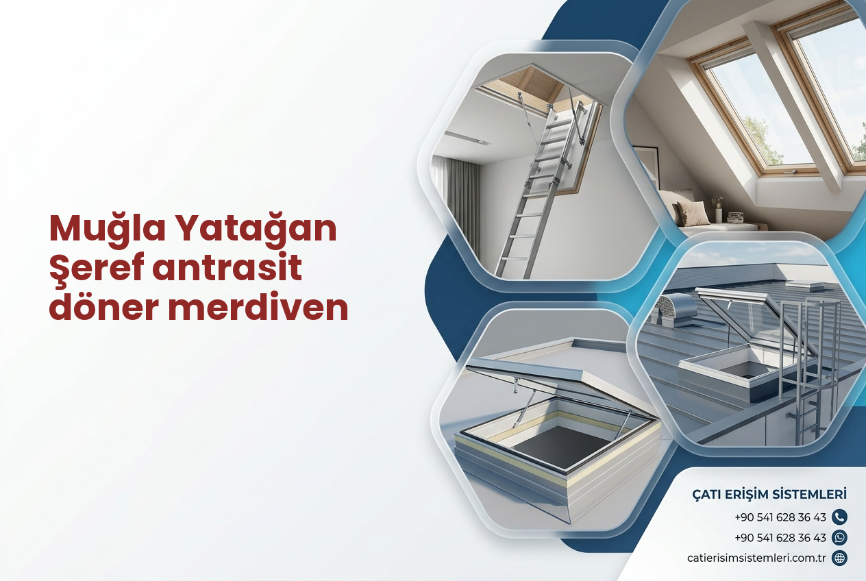 Muğla Yatağan Şeref antrasit döner merdiven
