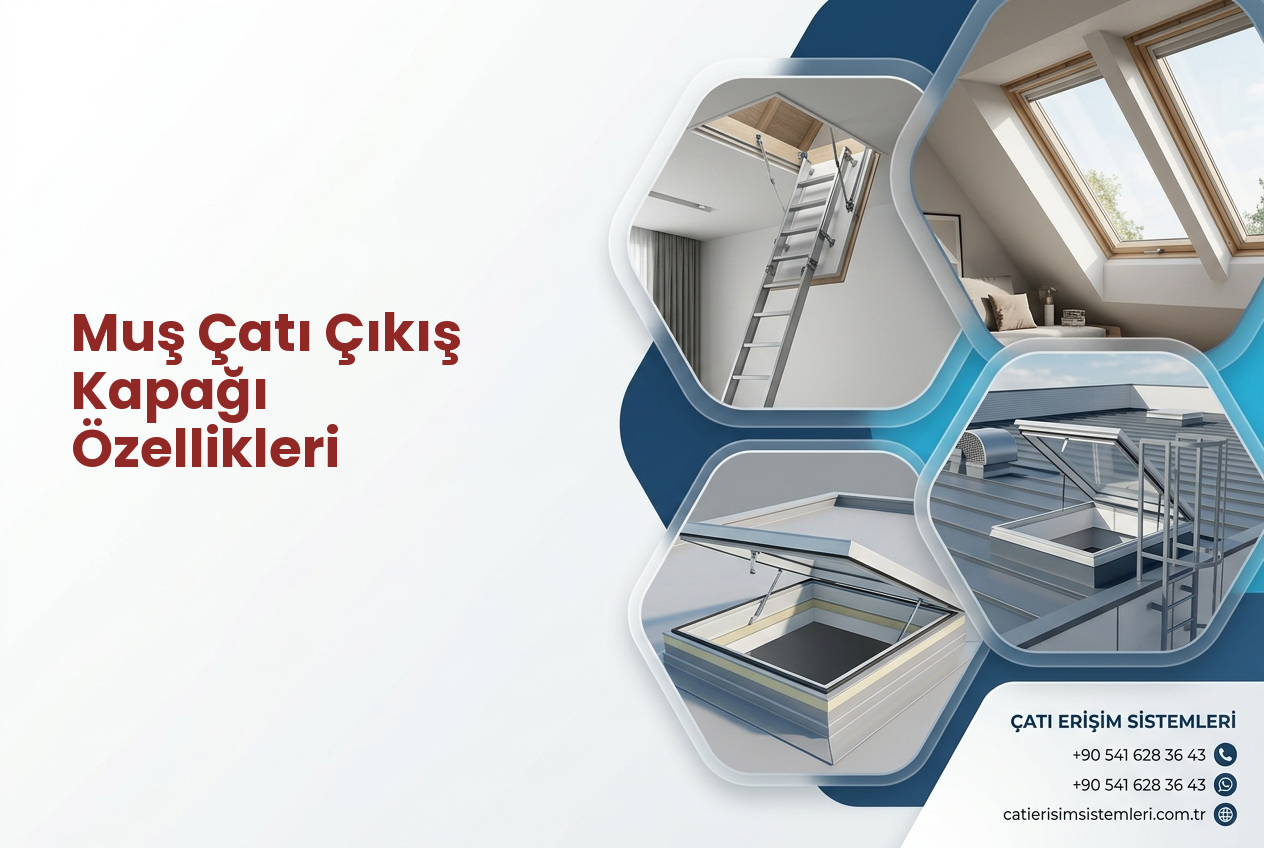 Muş Çatı Çıkış Kapağı Özellikleri