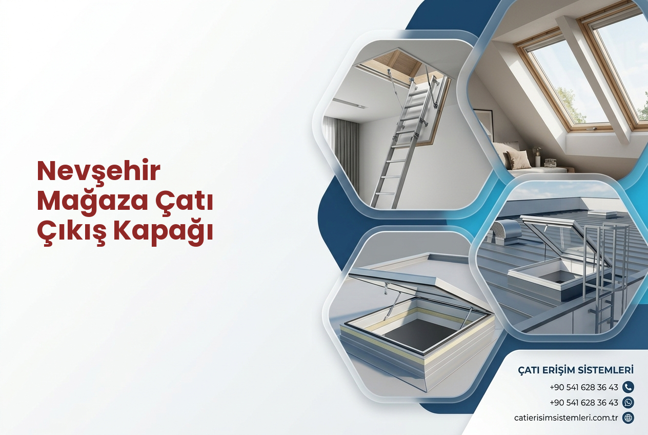 Nevşehir Mağaza Çatı Çıkış Kapağı