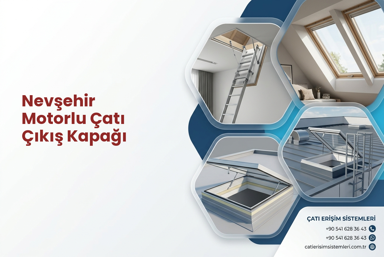 Nevşehir Motorlu Çatı Çıkış Kapağı