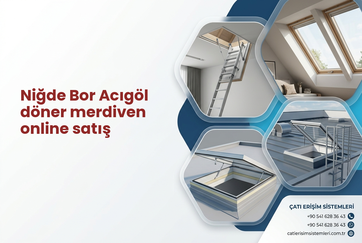 Niğde Bor Acıgöl döner merdiven online satış