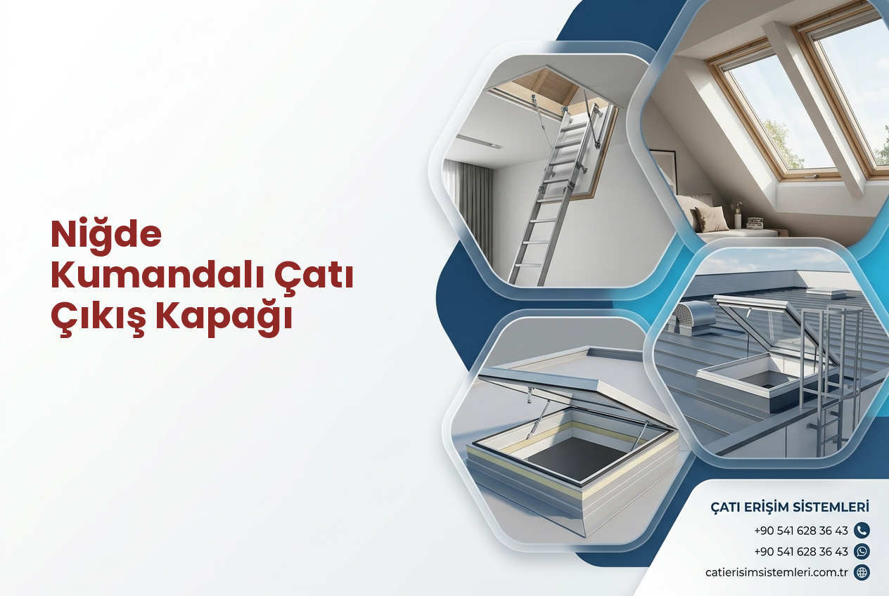 Niğde Kumandalı Çatı Çıkış Kapağı