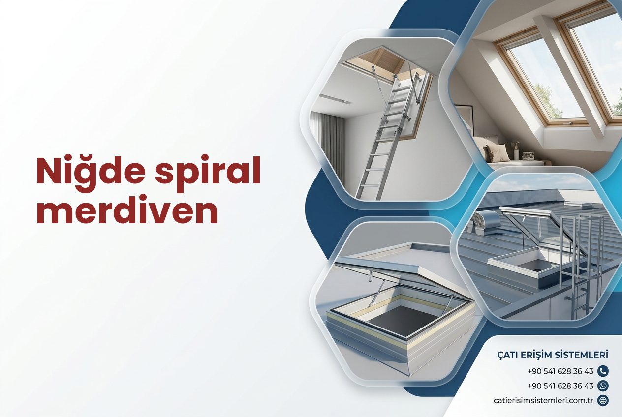 Niğde spiral merdiven