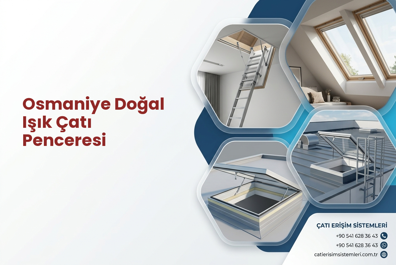 Osmaniye Doğal Işık Çatı Penceresi