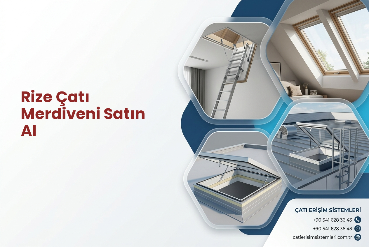 Rize Çatı Merdiveni Satın Al