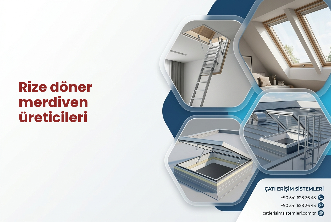 Rize döner merdiven üreticileri