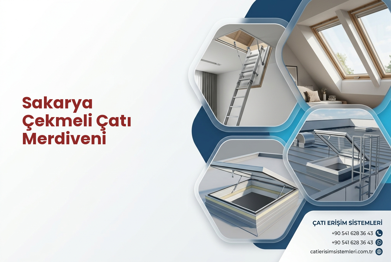 Sakarya Çekmeli Çatı Merdiveni