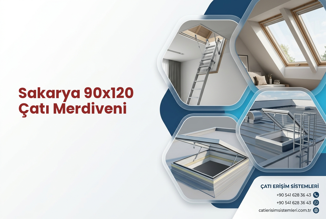 Sakarya 90x120 Çatı Merdiveni