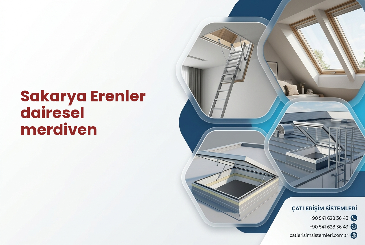 Sakarya Erenler dairesel merdiven