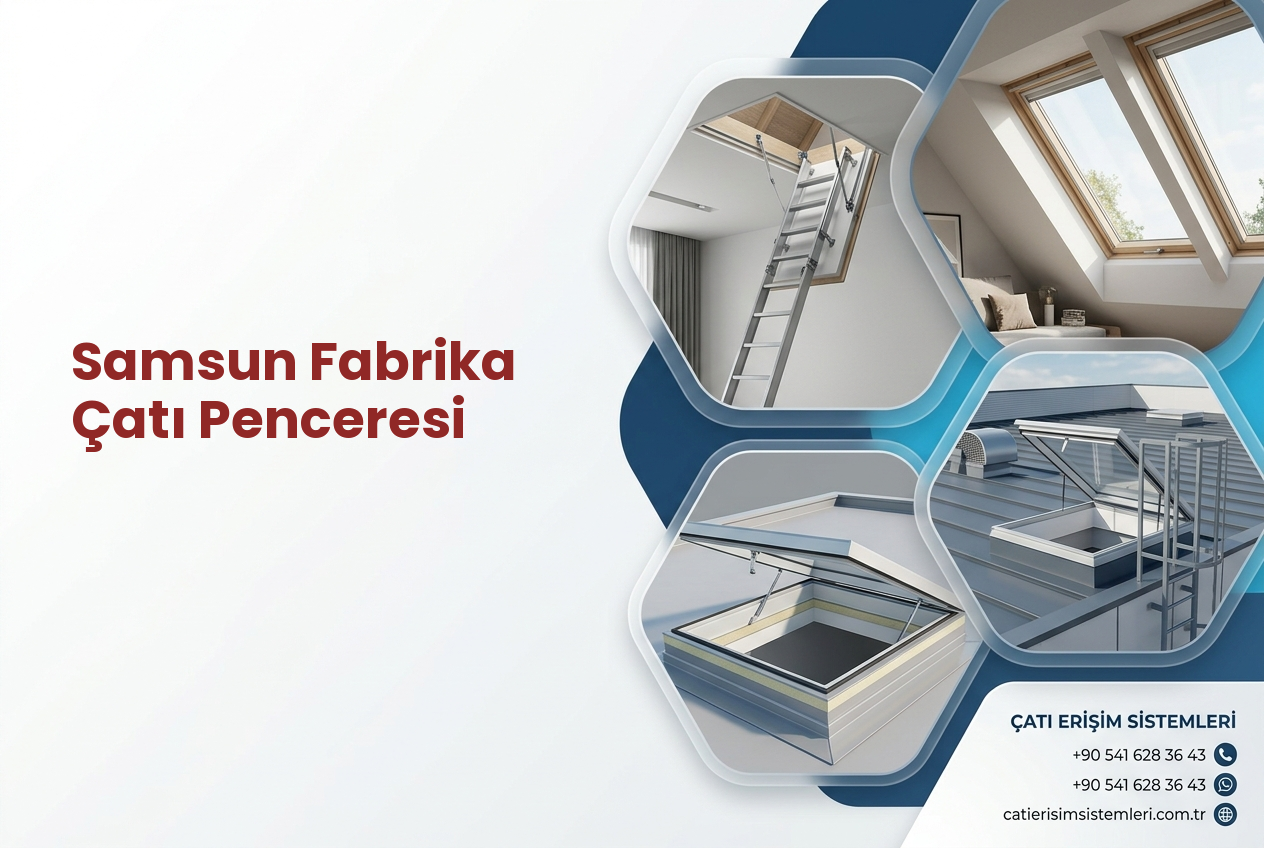 Samsun Fabrika Çatı Penceresi