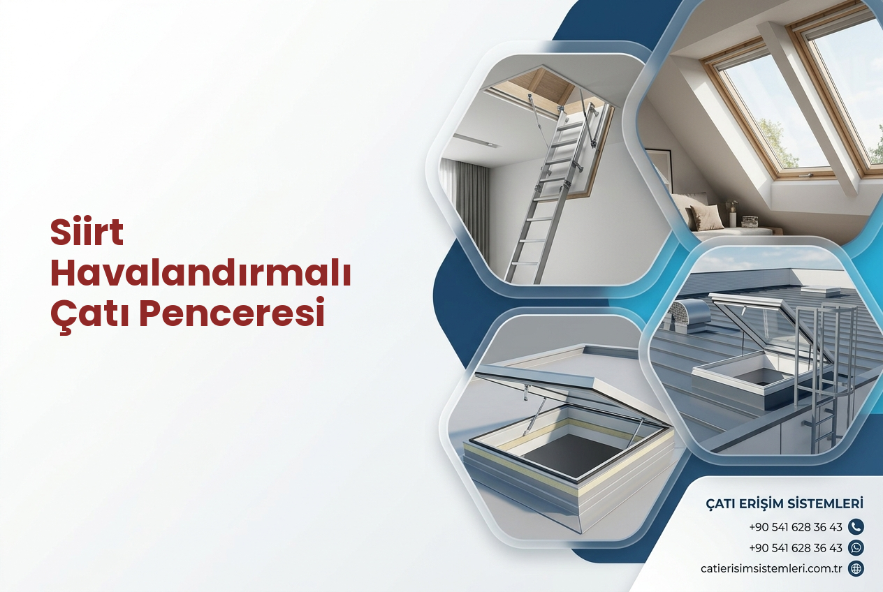 Siirt Havalandırmalı Çatı Penceresi