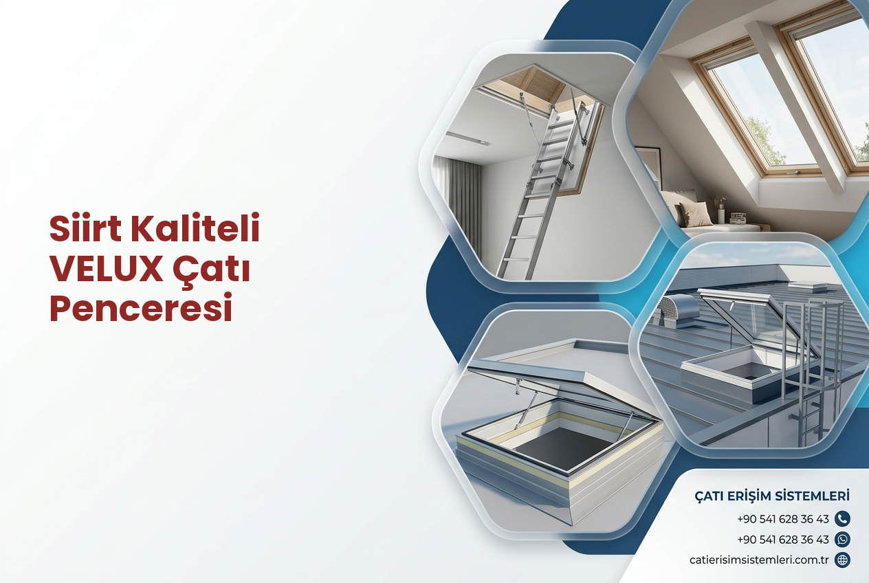 Siirt Kaliteli VELUX Çatı Penceresi