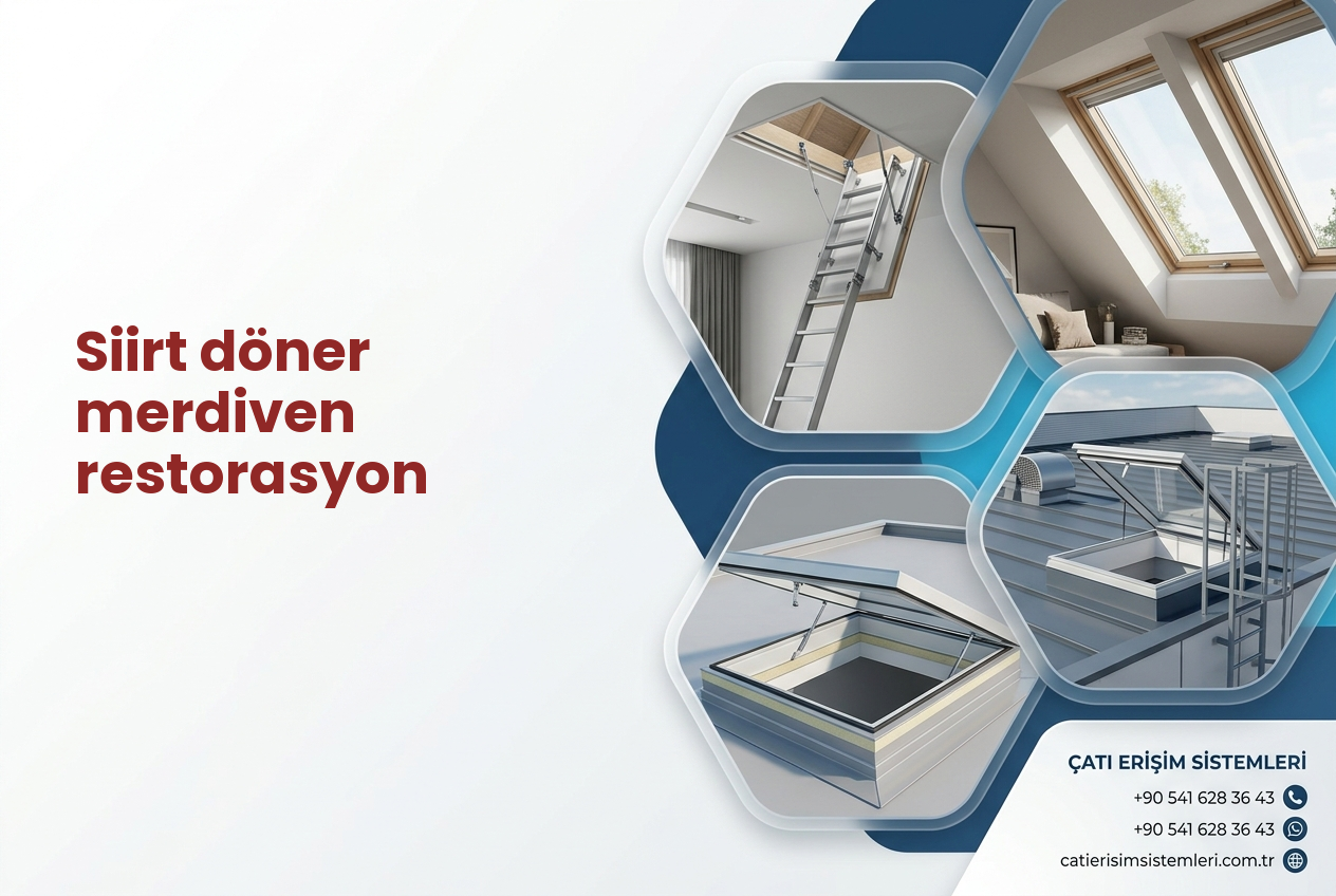 Siirt döner merdiven restorasyon